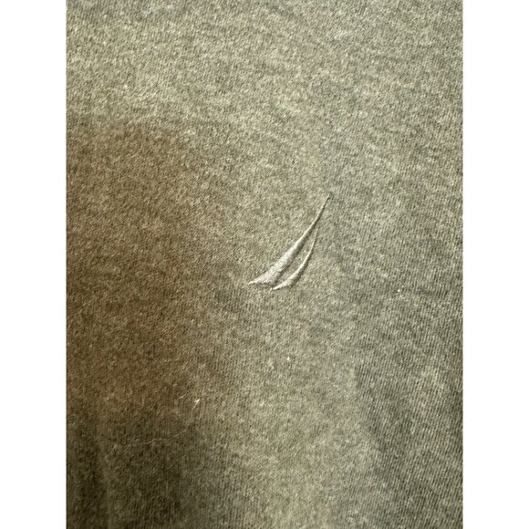 Nautica Mens Green Polo Shirt L Long Sleeve Cotton - Picture 4 of 7